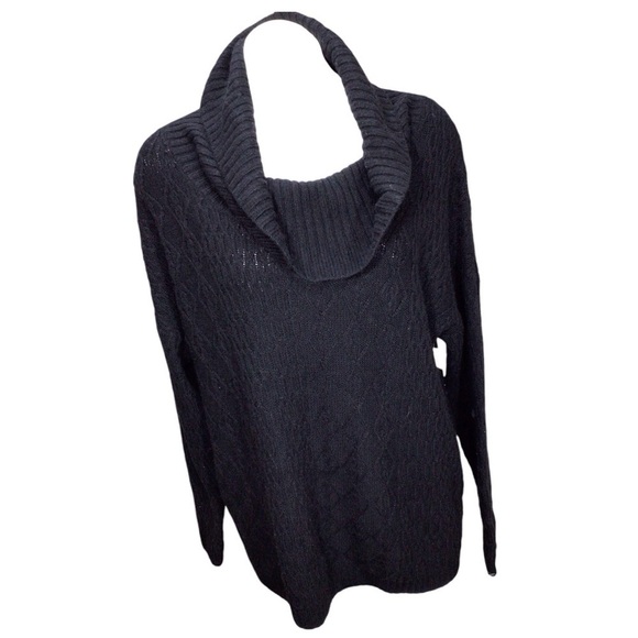 Coldwater Creek Sweater Merino Wool Blend Cowl Neck Woman’s size XL NWT - Picture 1 of 4